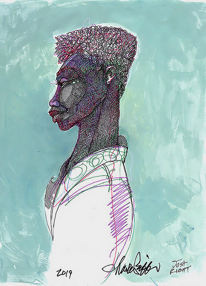 Detail of Just Right by Charles A. Bibbs