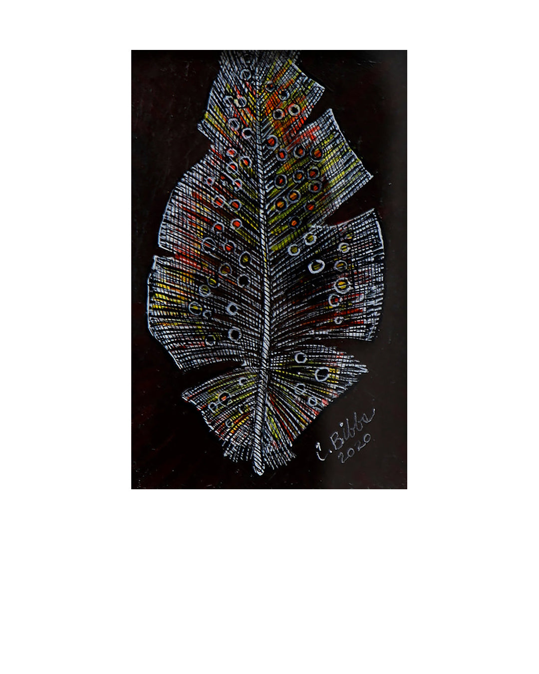 A Feather By Charles — original artwork by Charles A. Bibbs