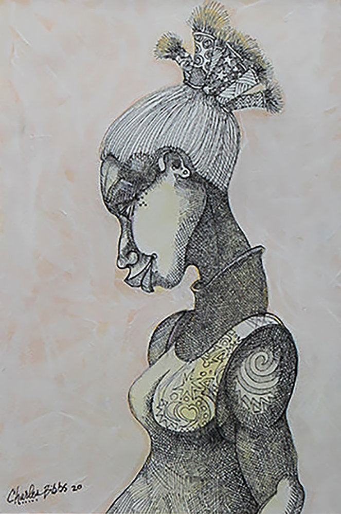Detail of Unique by Charles A. Bibbs