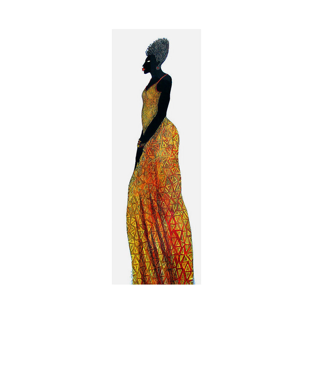 Ebony Series 1 — original artwork by Charles A. Bibbs