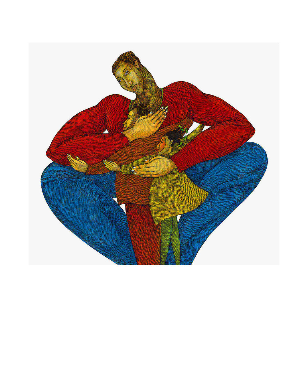 Daddy — original artwork by Charles A. Bibbs