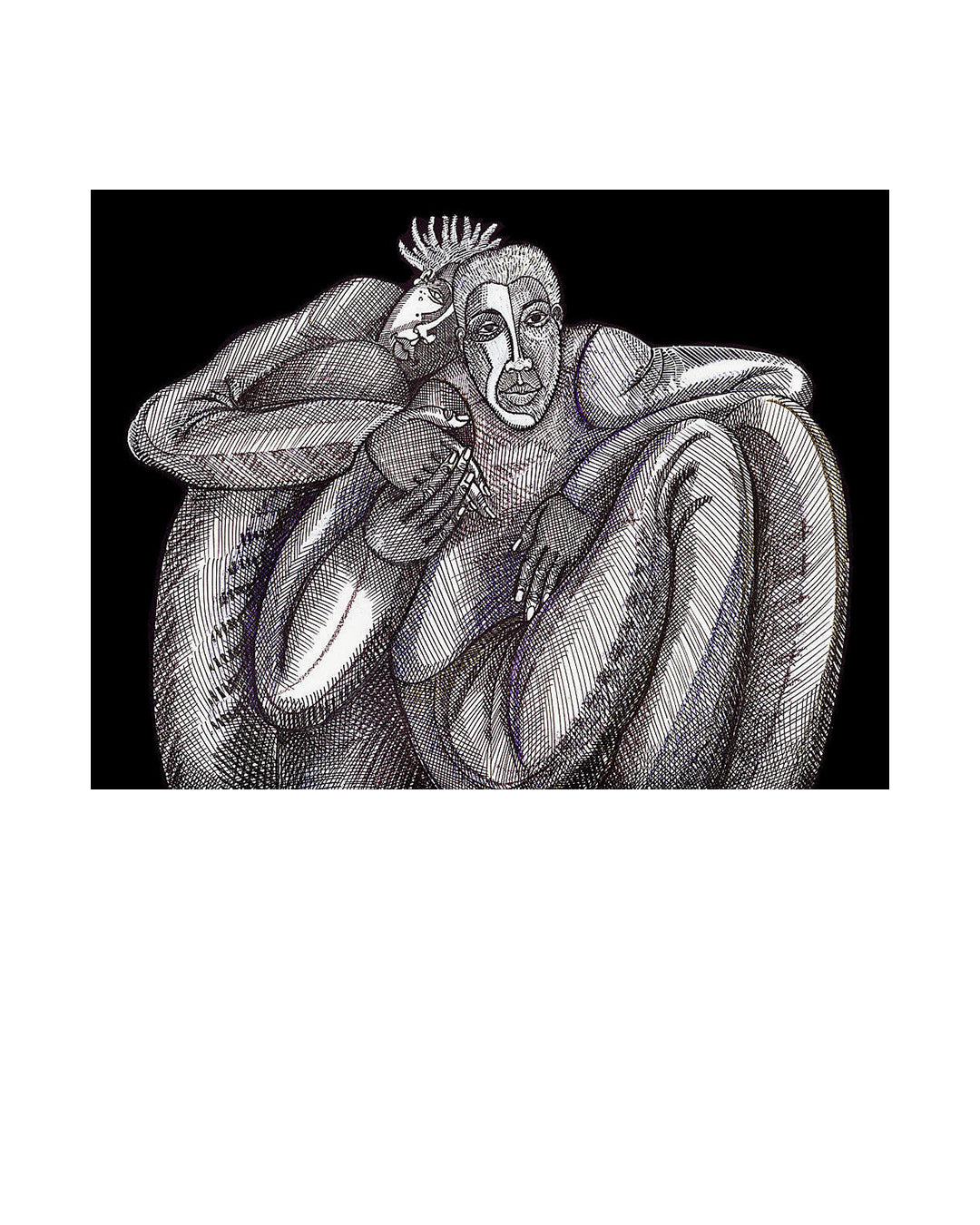 Together #2 — original artwork by Charles A. Bibbs