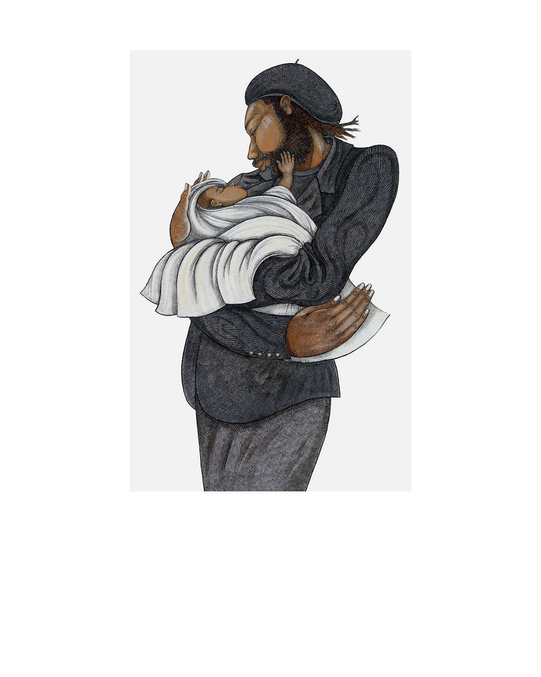 Black Love — original artwork by Charles A. Bibbs