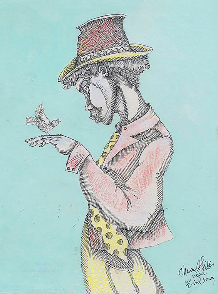 Detail of Bird Song by Charles A. Bibbs