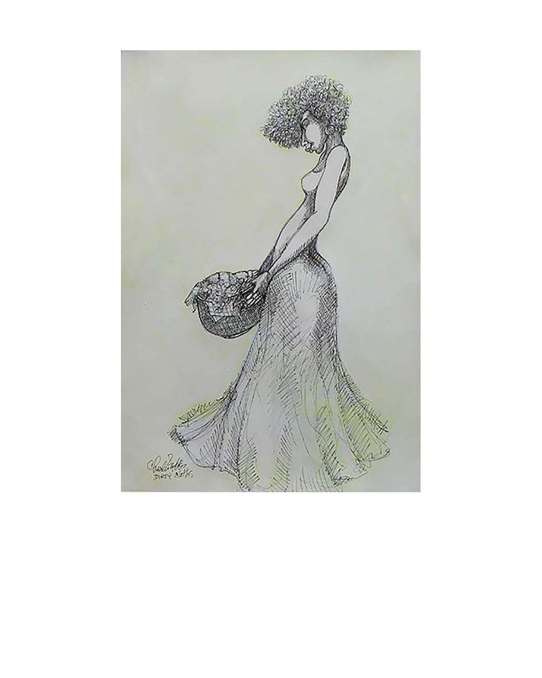 Dirty Cloths — original artwork by Charles A. Bibbs