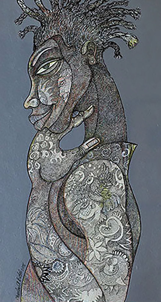 Detail of Body Art Series by Charles A. Bibbs