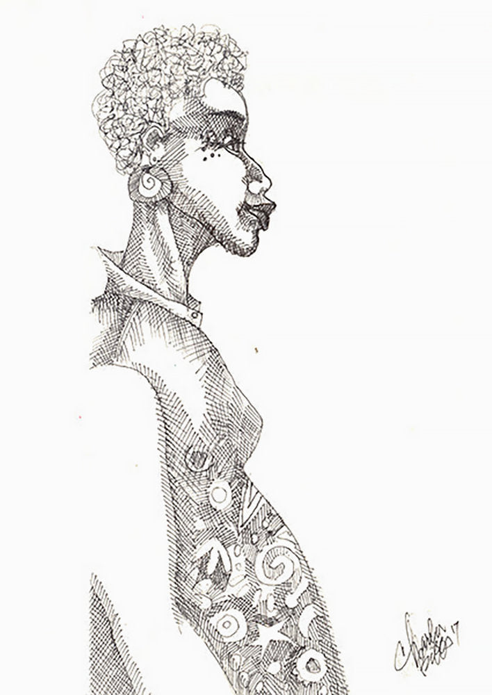 Detail of Girl Friend by Charles A. Bibbs