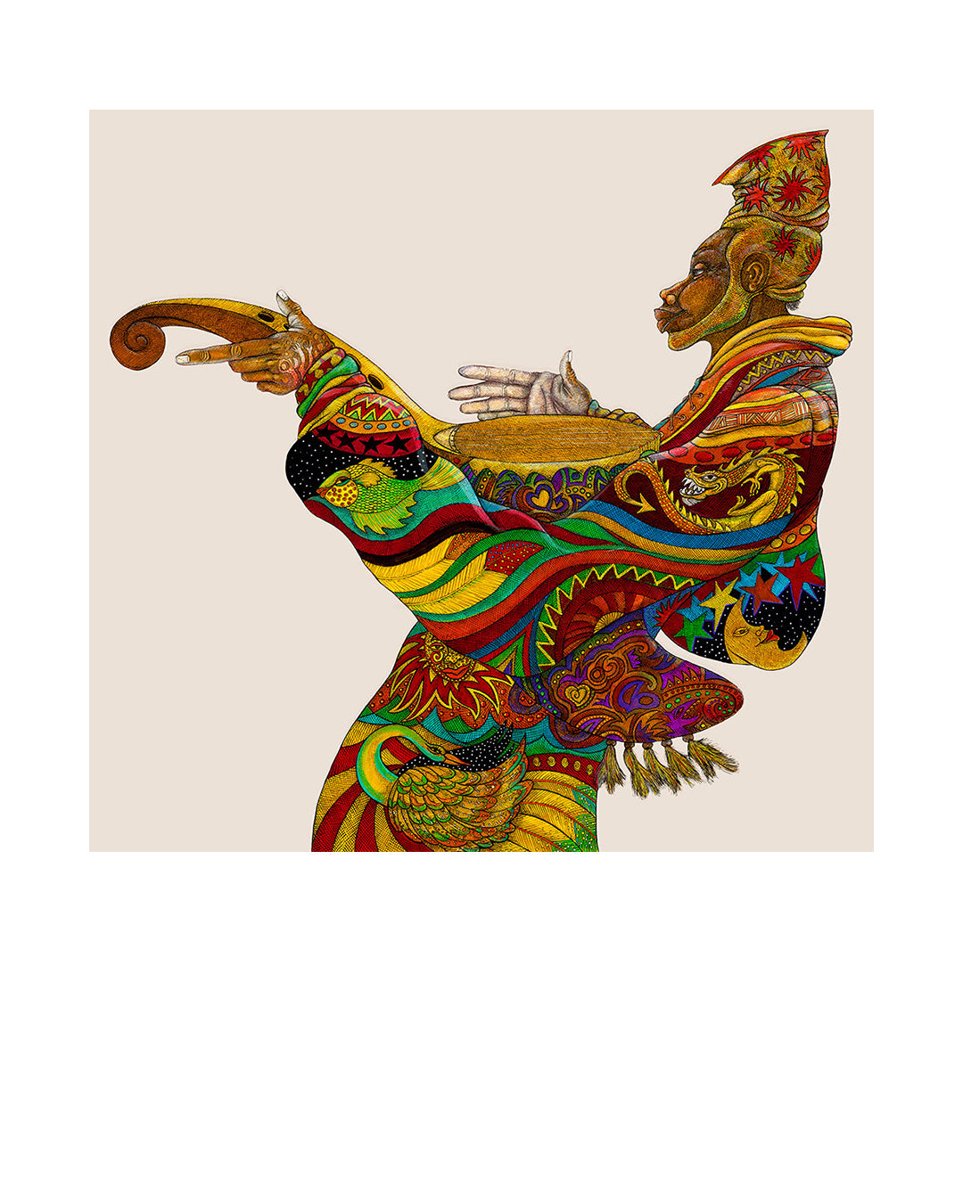 Music Man — original artwork by Charles A. Bibbs