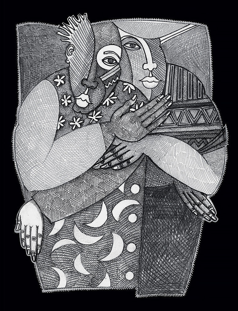 Detail of Being With You by Charles A. Bibbs