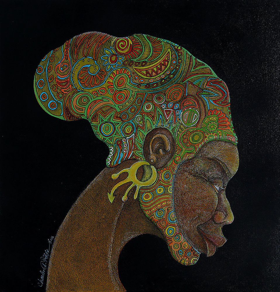 Detail of Wearable Art Series 2 by Charles A. Bibbs