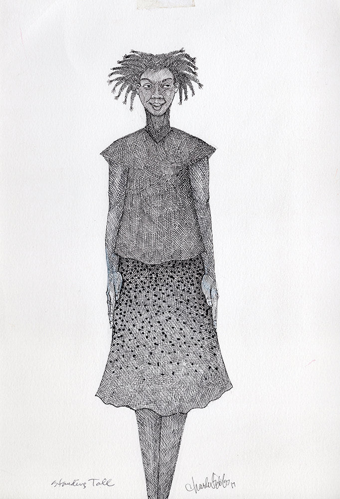 Detail of Standing Tall by Charles A. Bibbs