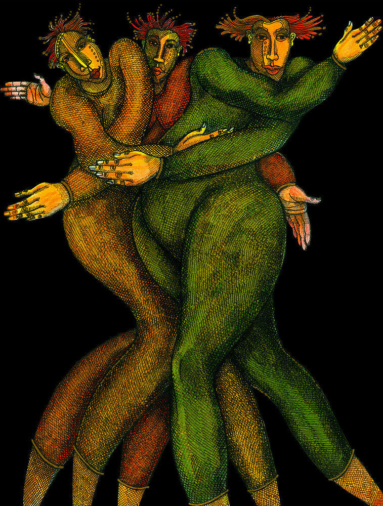 Detail of InSync by Charles A. Bibbs