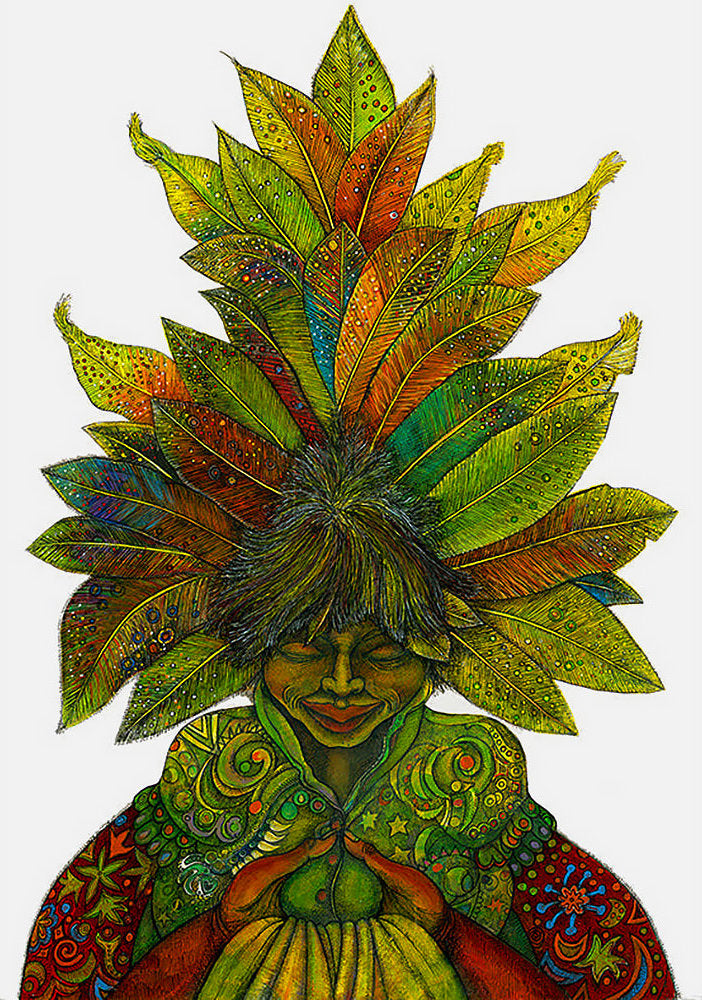 Detail of Earth Mother by Charles A. Bibbs