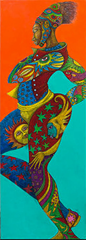 Detail of Body Art by Charles A. Bibbs