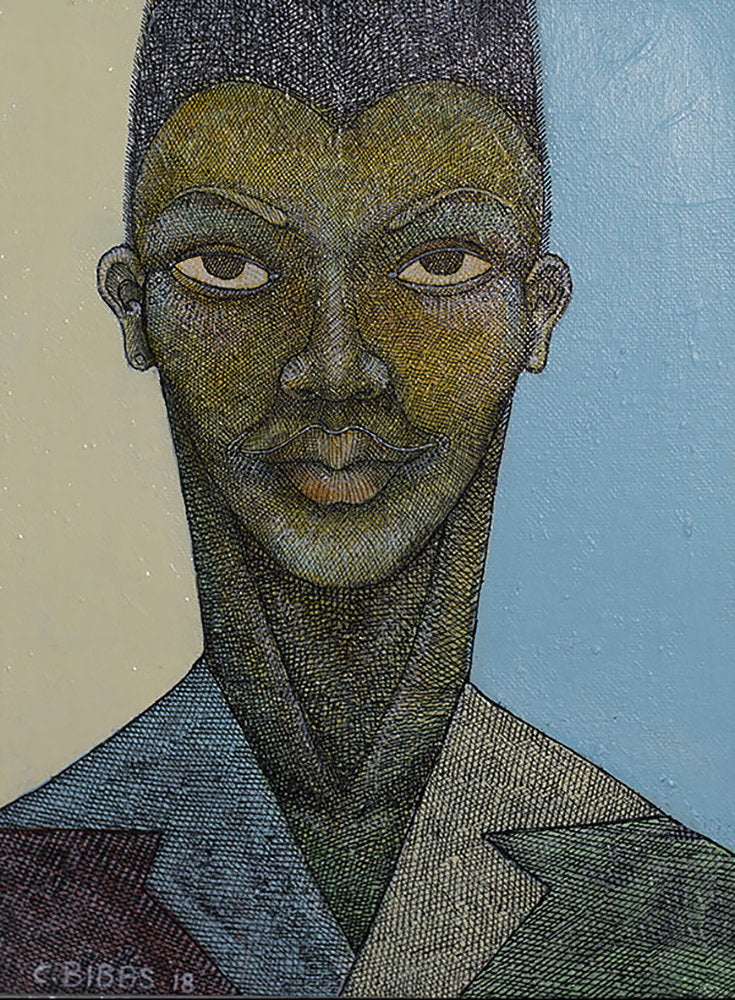 Detail of Man Of Color by Charles A. Bibbs