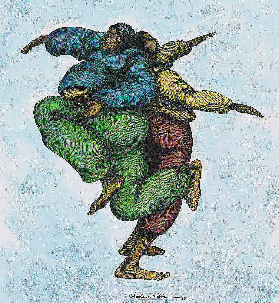 Detail of Barefootin' by Charles A. Bibbs