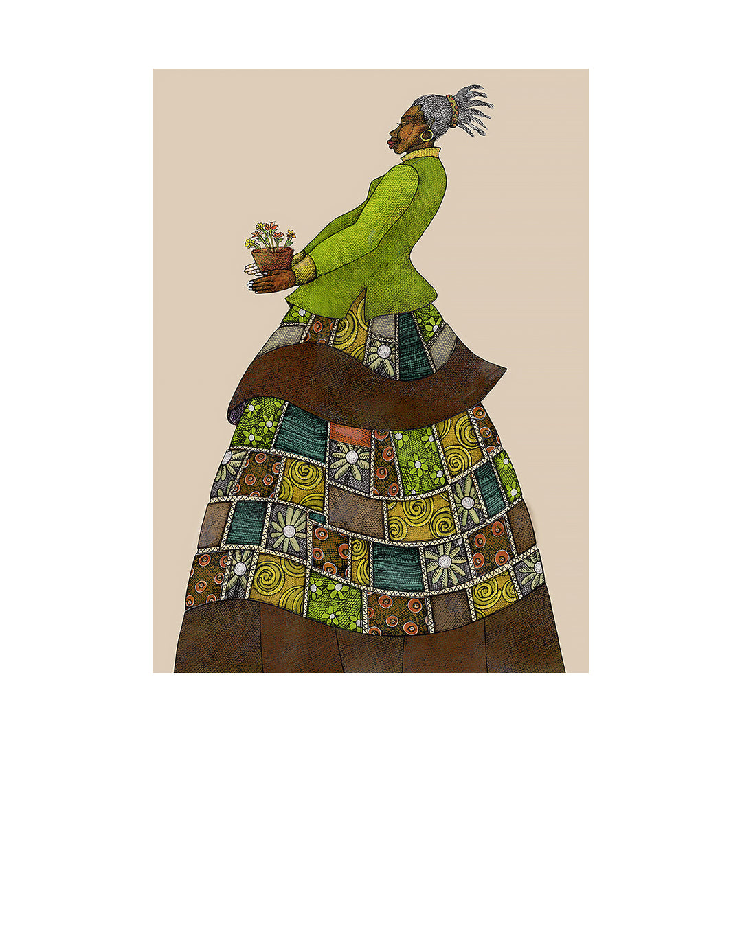 Patches II — original artwork by Charles A. Bibbs