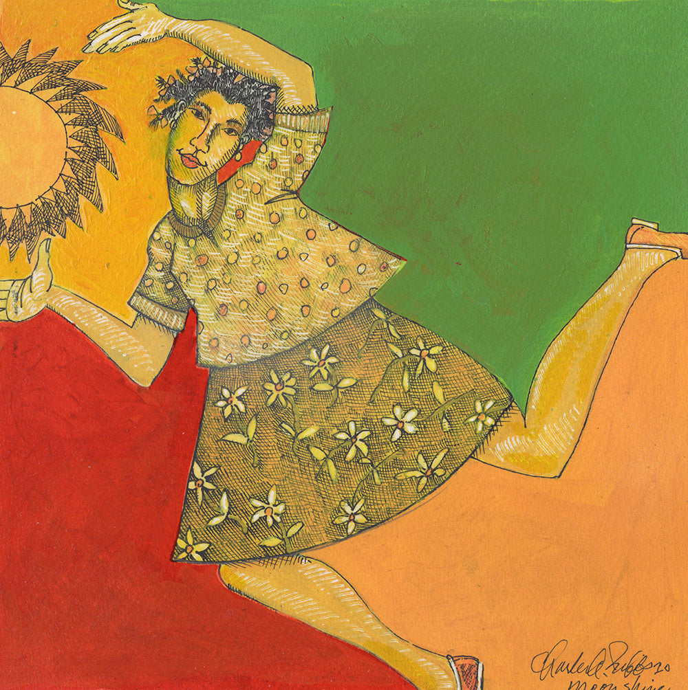 Detail of Moon Shine by Charles A. Bibbs