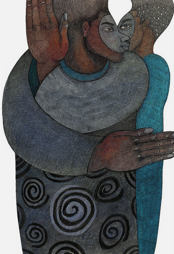Detail of Eye To Eye by Charles A. Bibbs