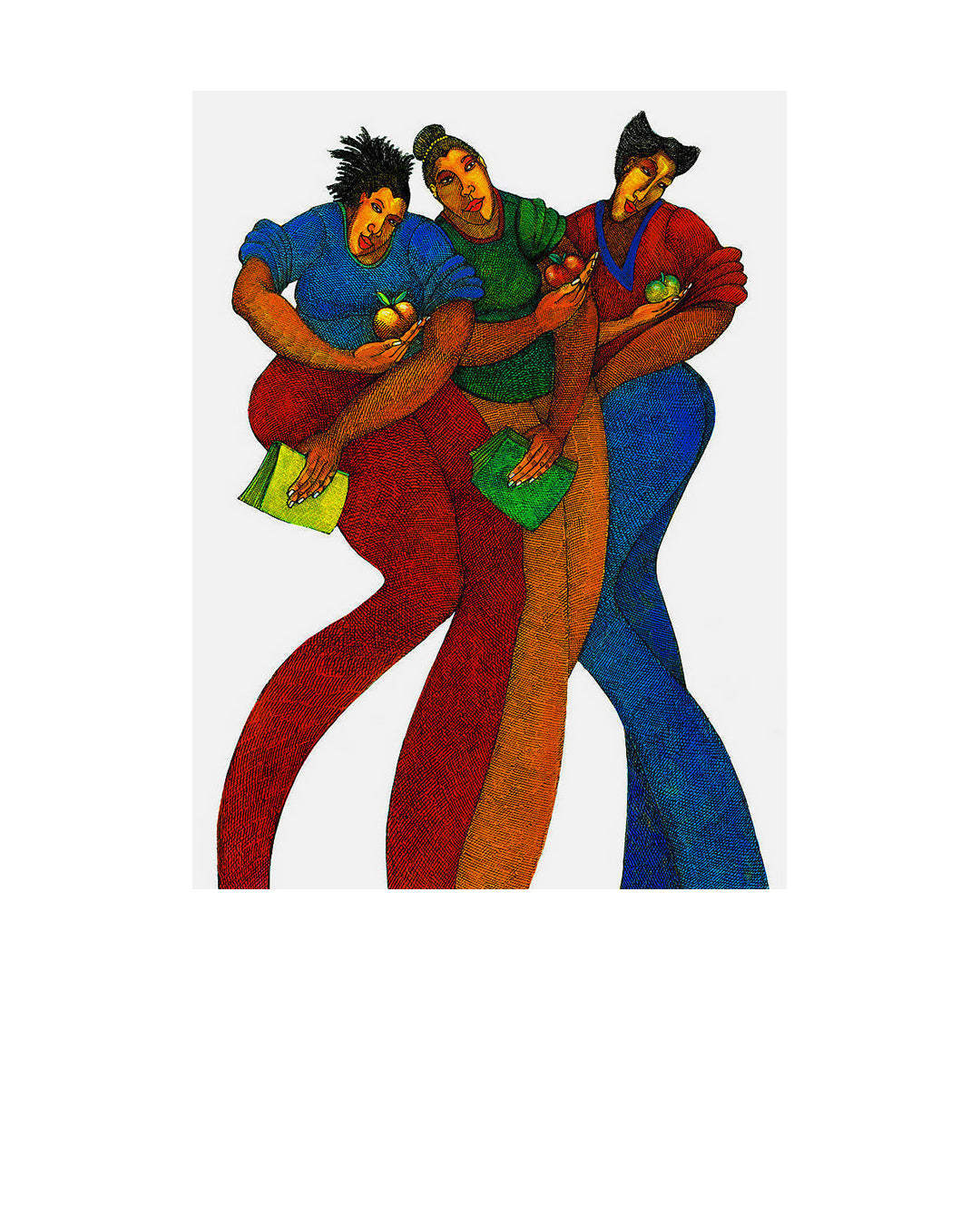 Fruits Of The Spirit — original artwork by Charles A. Bibbs