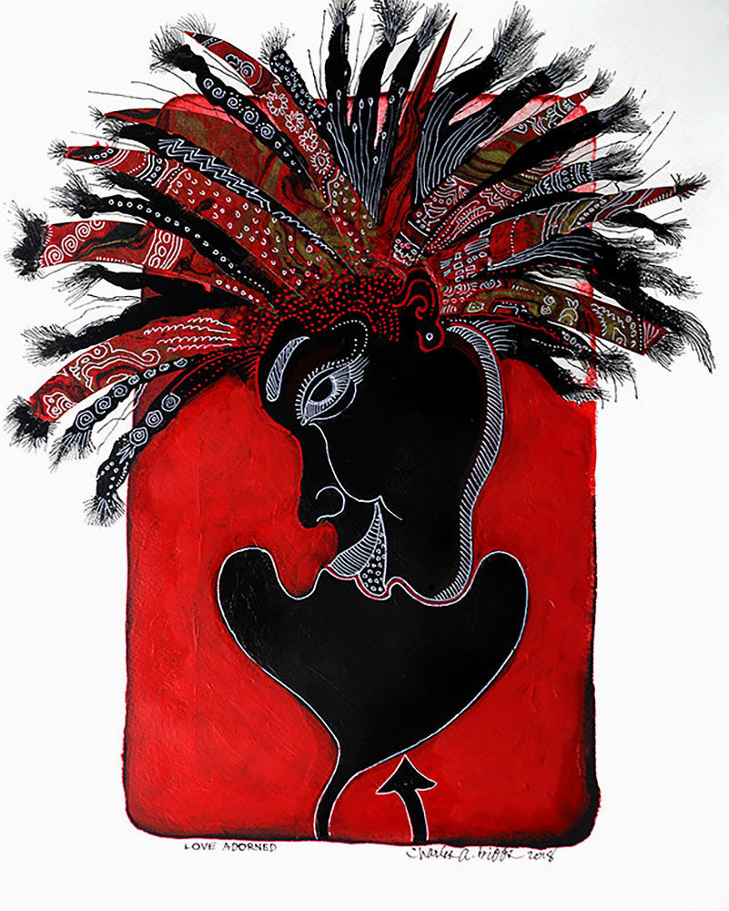 Detail of Love Adorned by Charles A. Bibbs