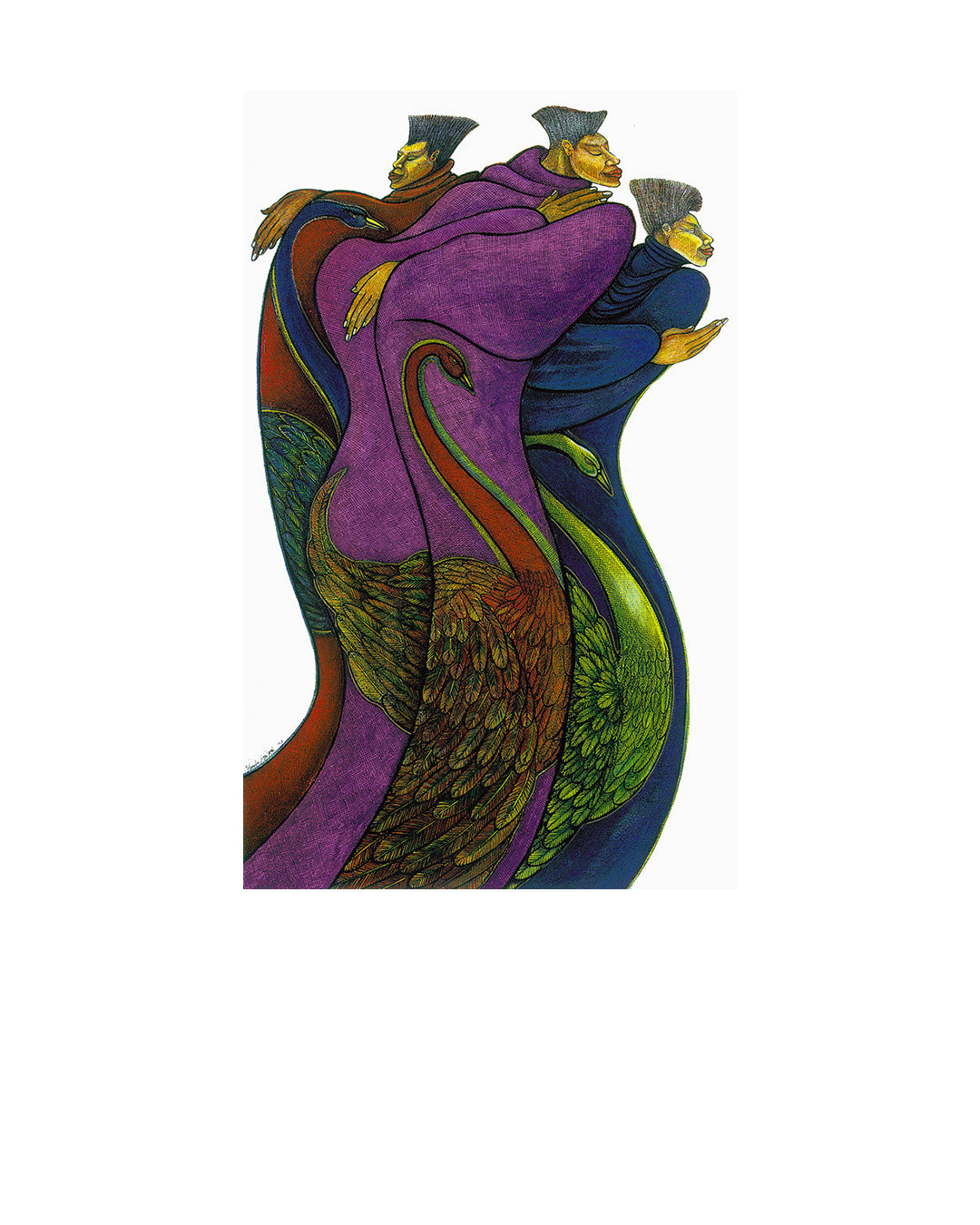 Natural Elegance — original artwork by Charles A. Bibbs