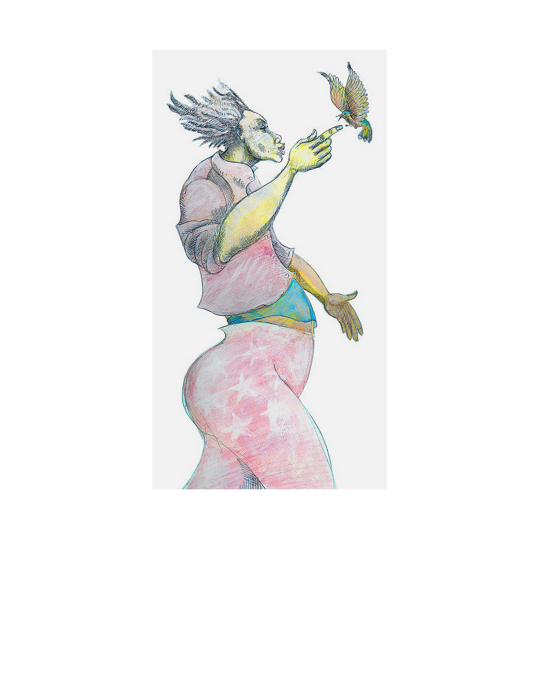 Finger Of Hope — original artwork by Charles A. Bibbs