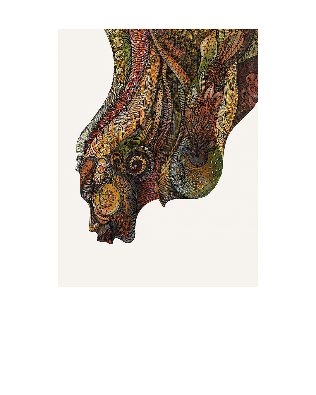 Flight Of A Spirit — original artwork by Charles A. Bibbs