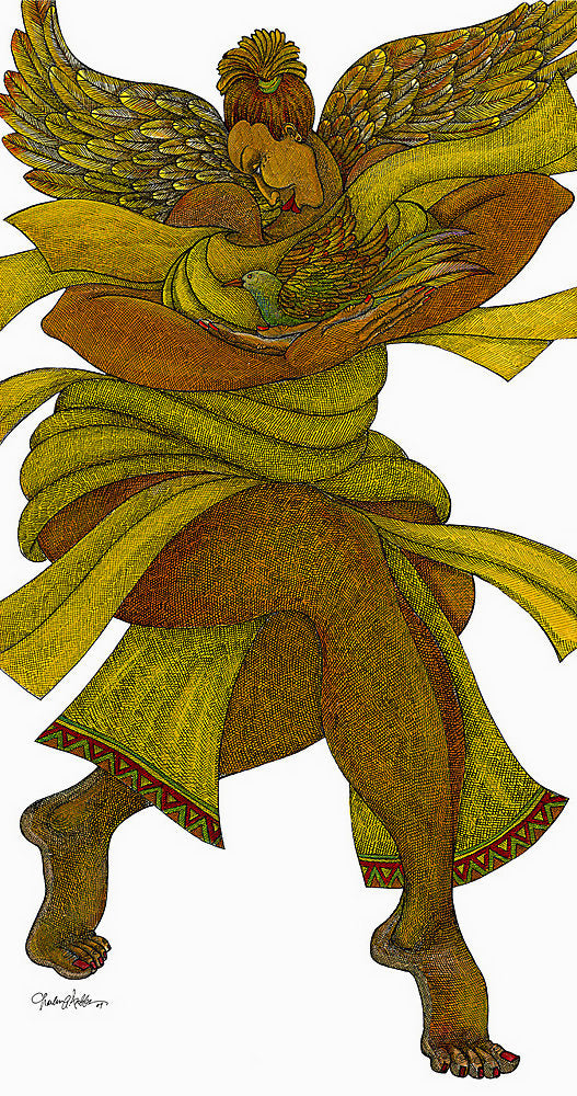 Detail of Healing Grace by Charles A. Bibbs