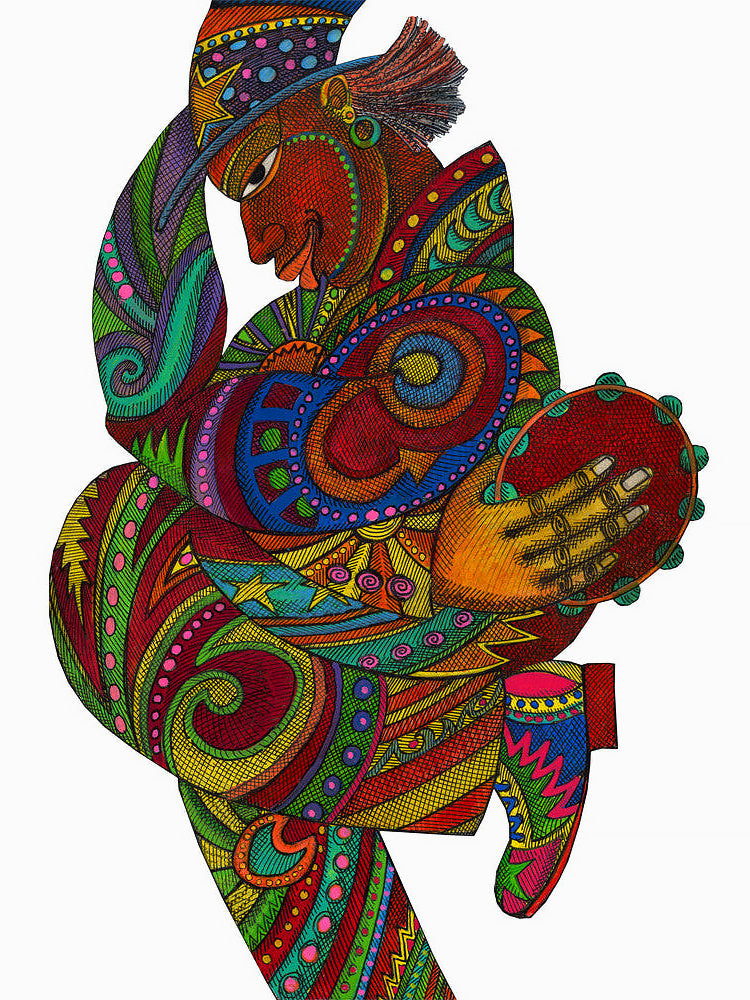 Detail of Mister Fun by Charles A. Bibbs