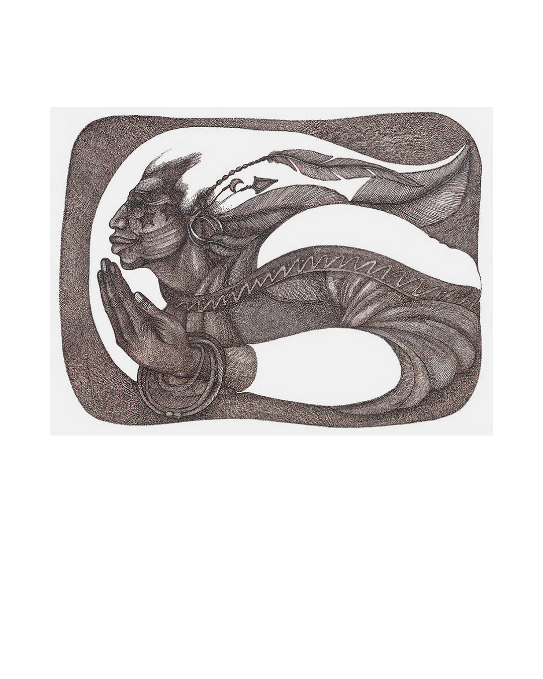 The Link — original artwork by Charles A. Bibbs