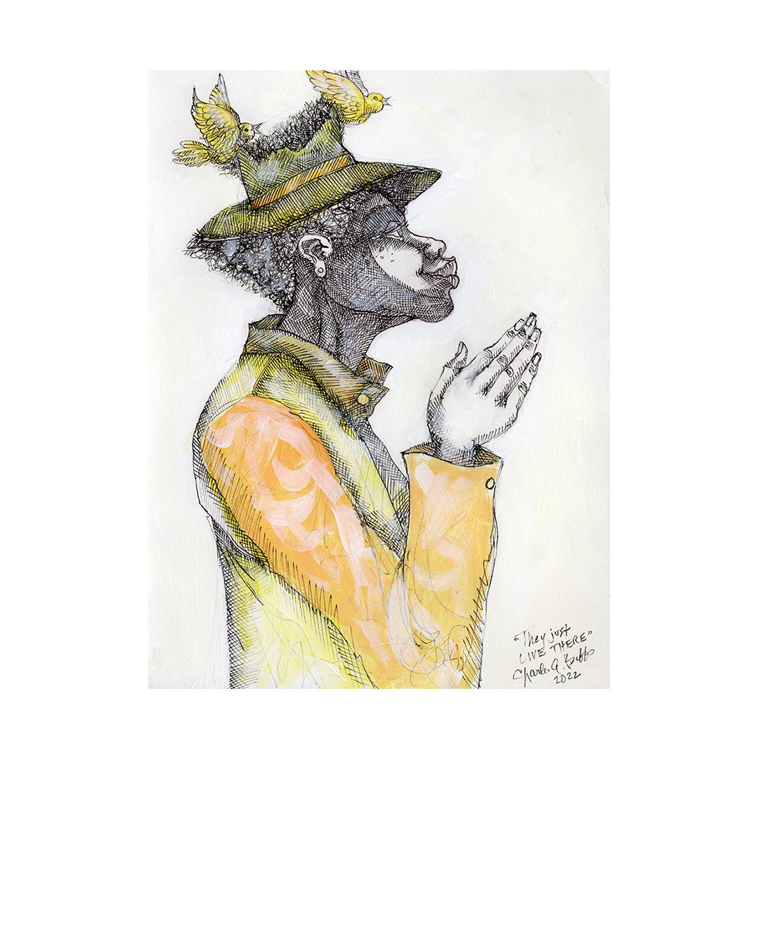 They Just Live There — original artwork by Charles A. Bibbs