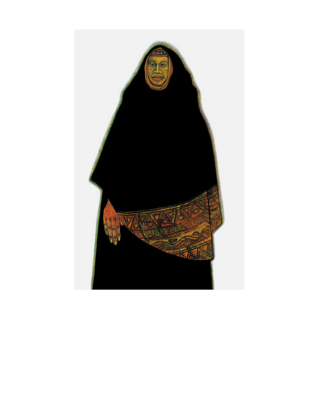 Mystic Woman — original artwork by Charles A. Bibbs