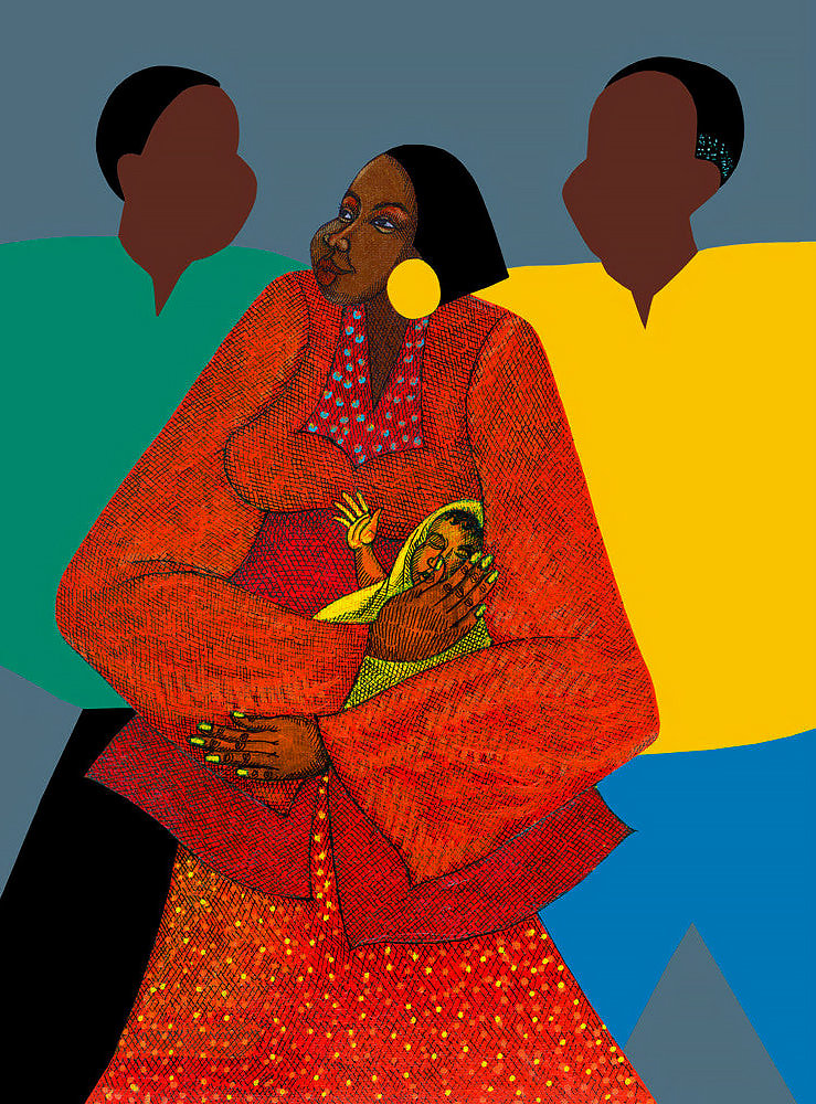 Detail of Nana'S Arms by Charles A. Bibbs
