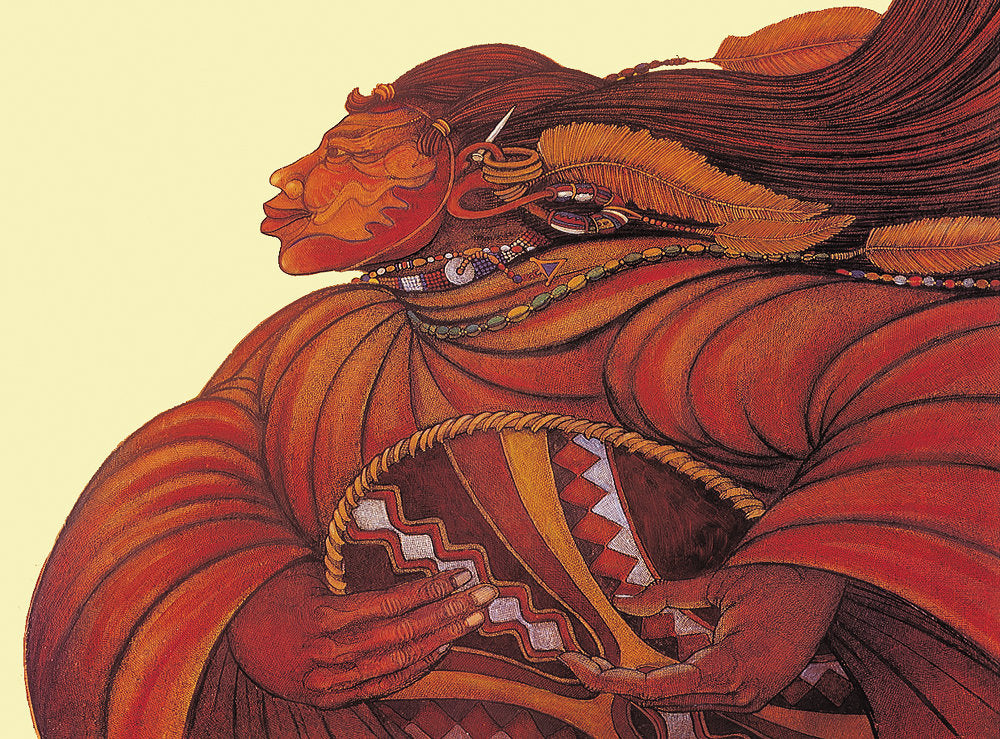 Detail of Cloak & Sheild by Charles A. Bibbs