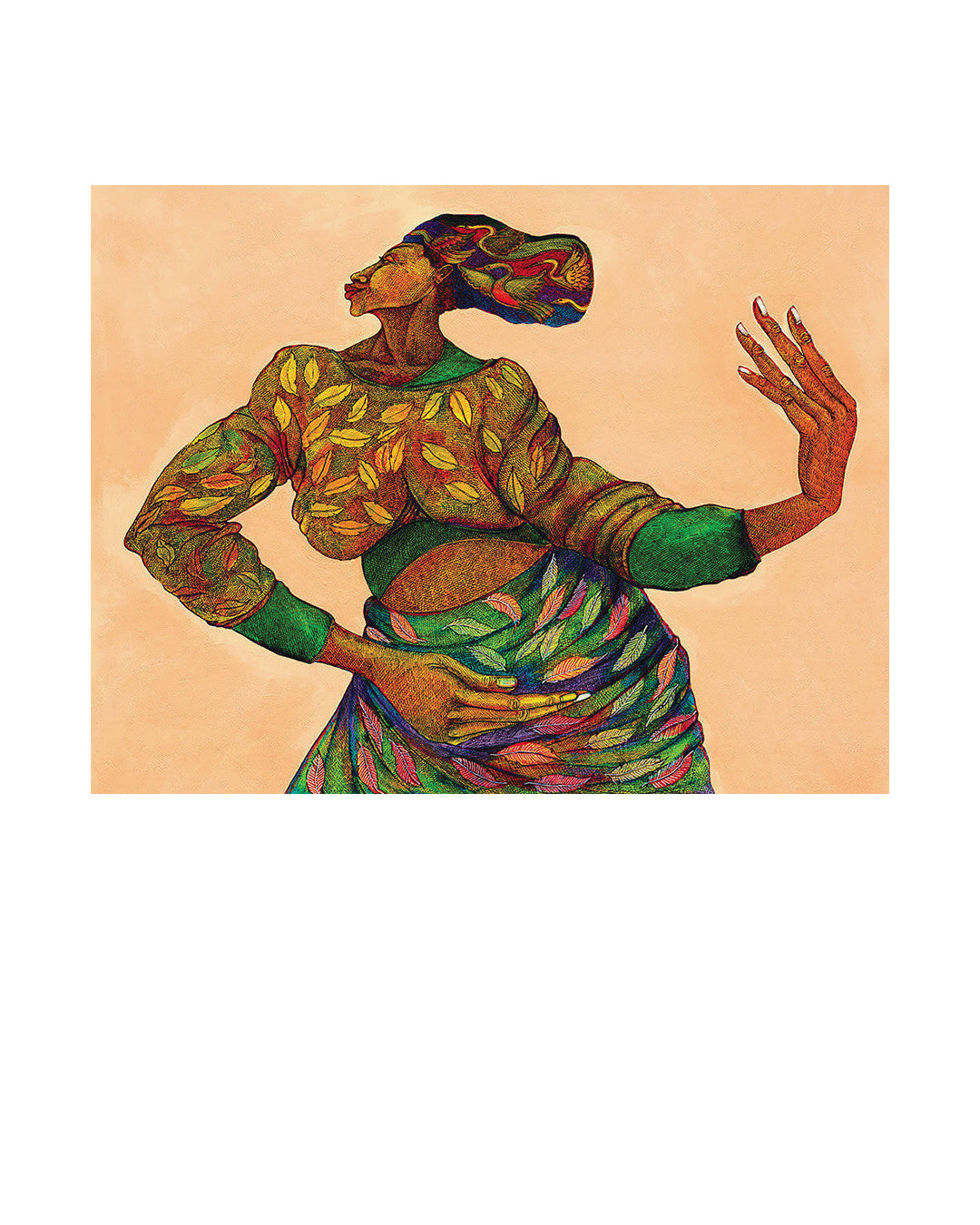 Dancing Hands — original artwork by Charles A. Bibbs