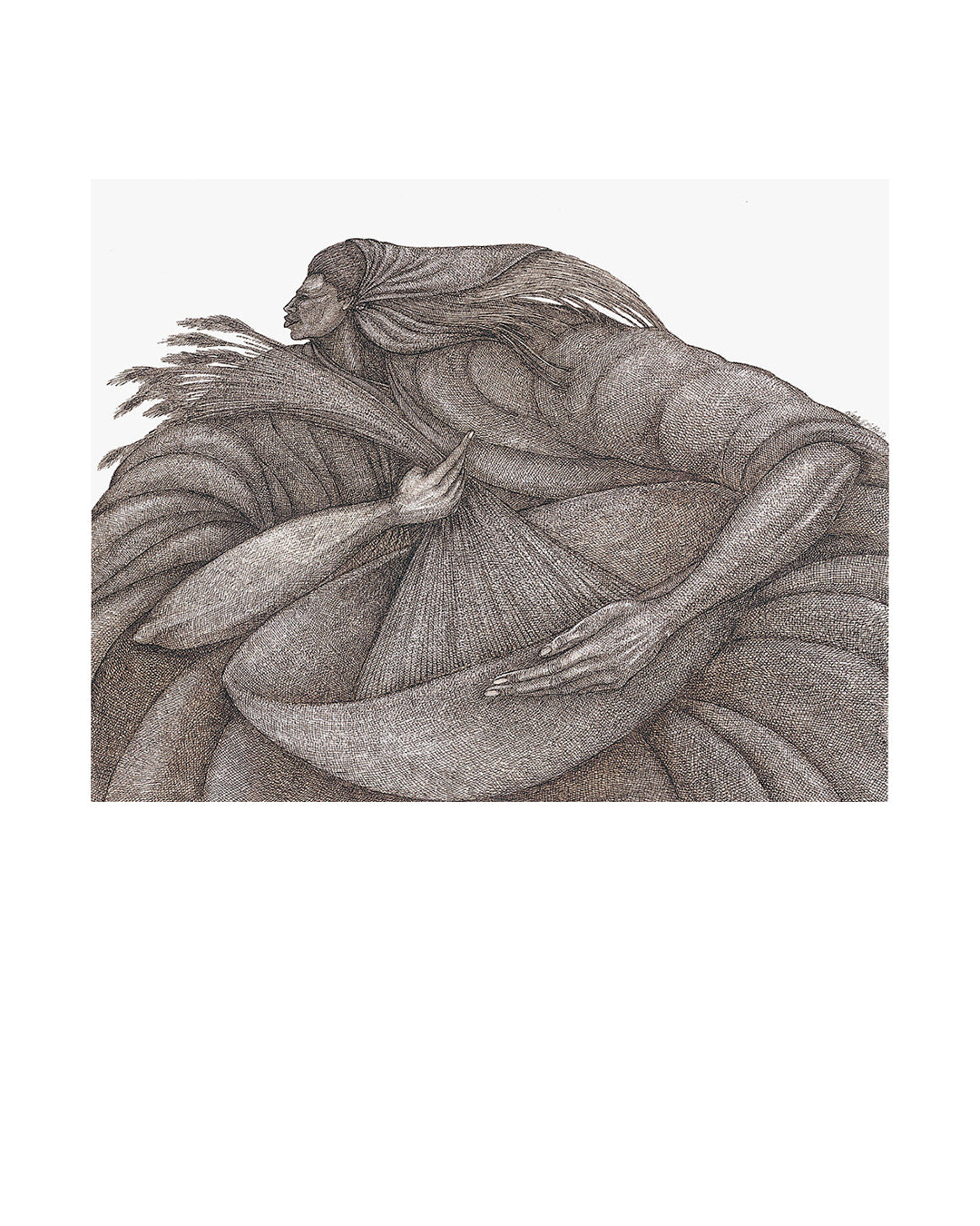 Our Daily Bread — original artwork by Charles A. Bibbs