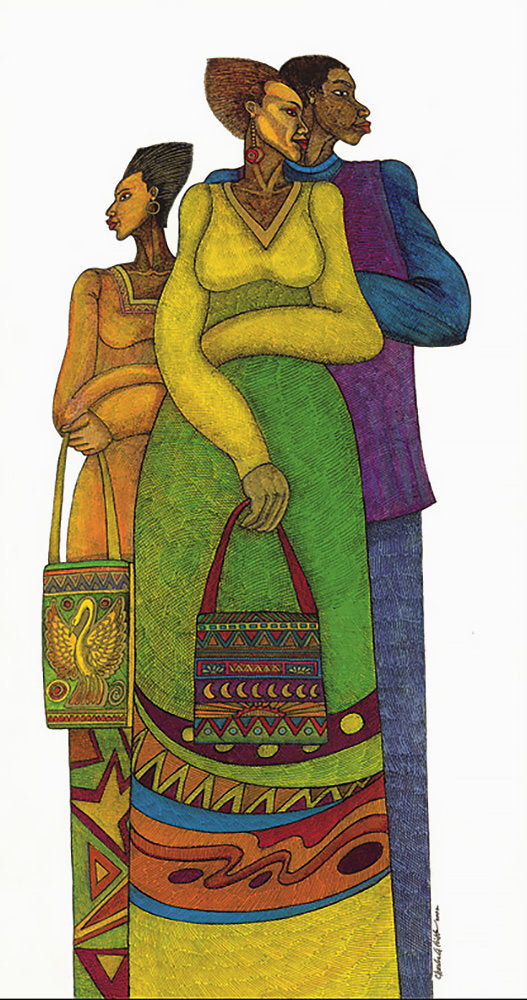 Detail of Family Colors by Charles A. Bibbs