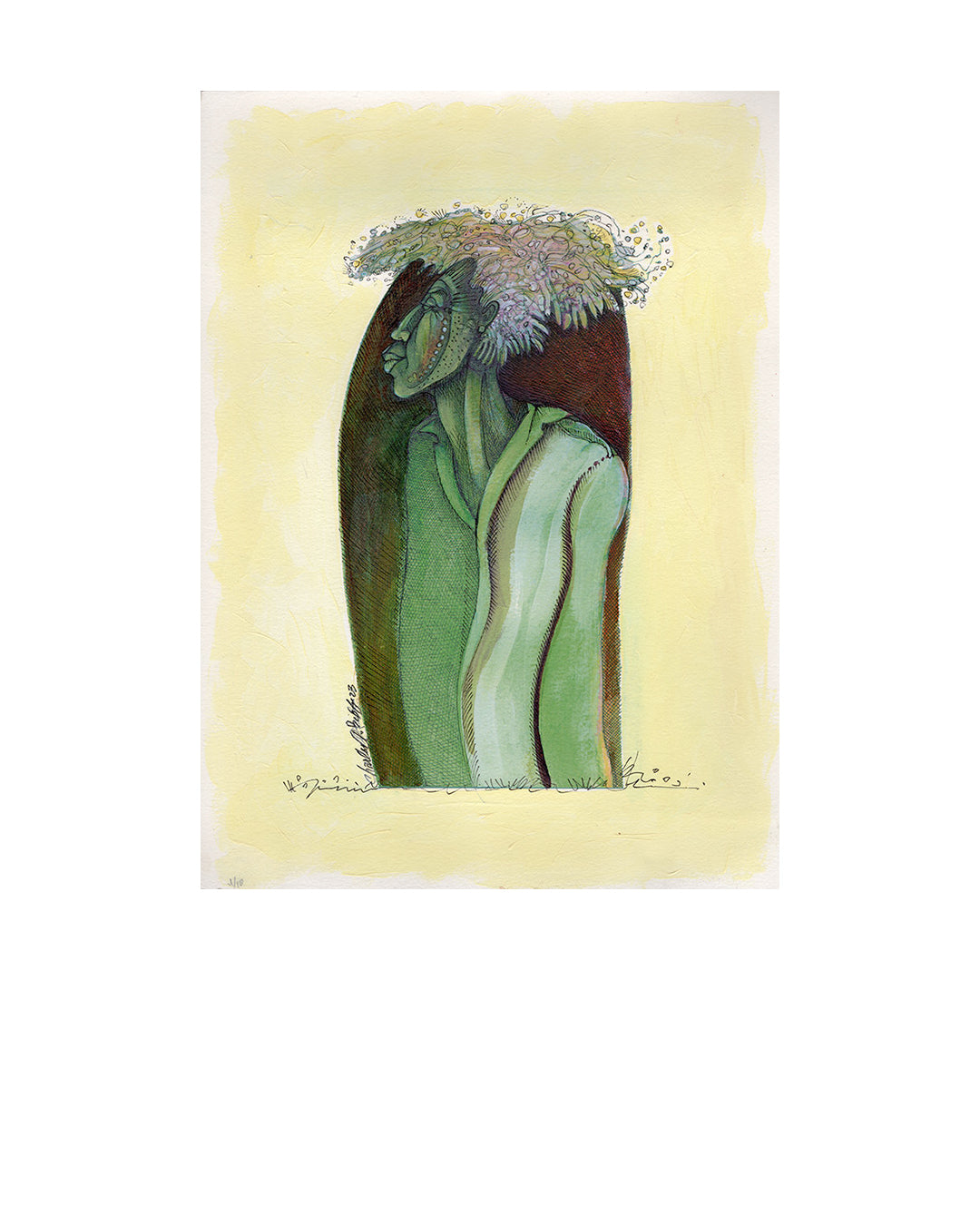 One Moment In Time — original artwork by Charles A. Bibbs