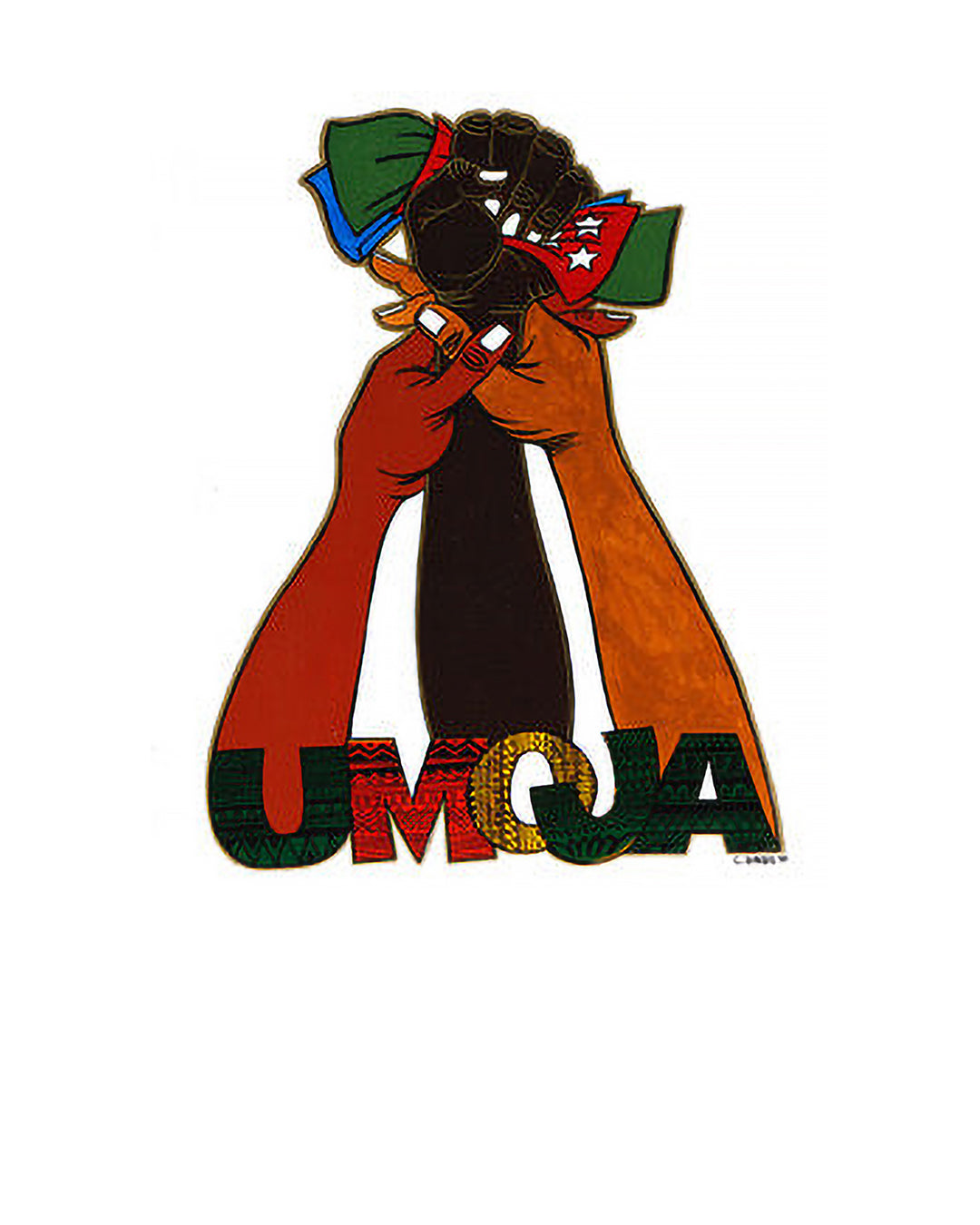 Umoja (Unity)- Sold — original artwork by Charles A. Bibbs