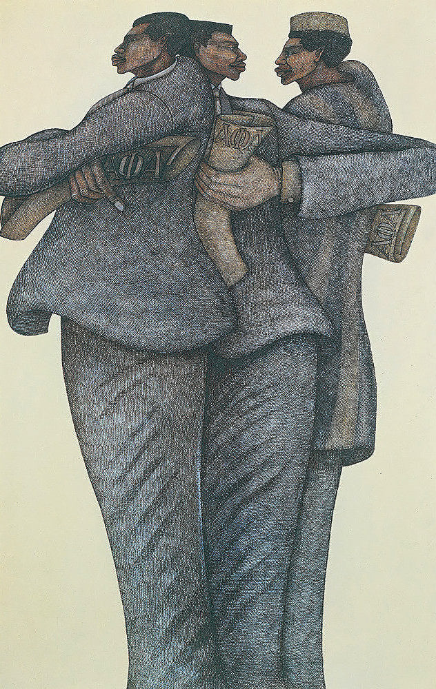 Detail of Strong Men by Charles A. Bibbs