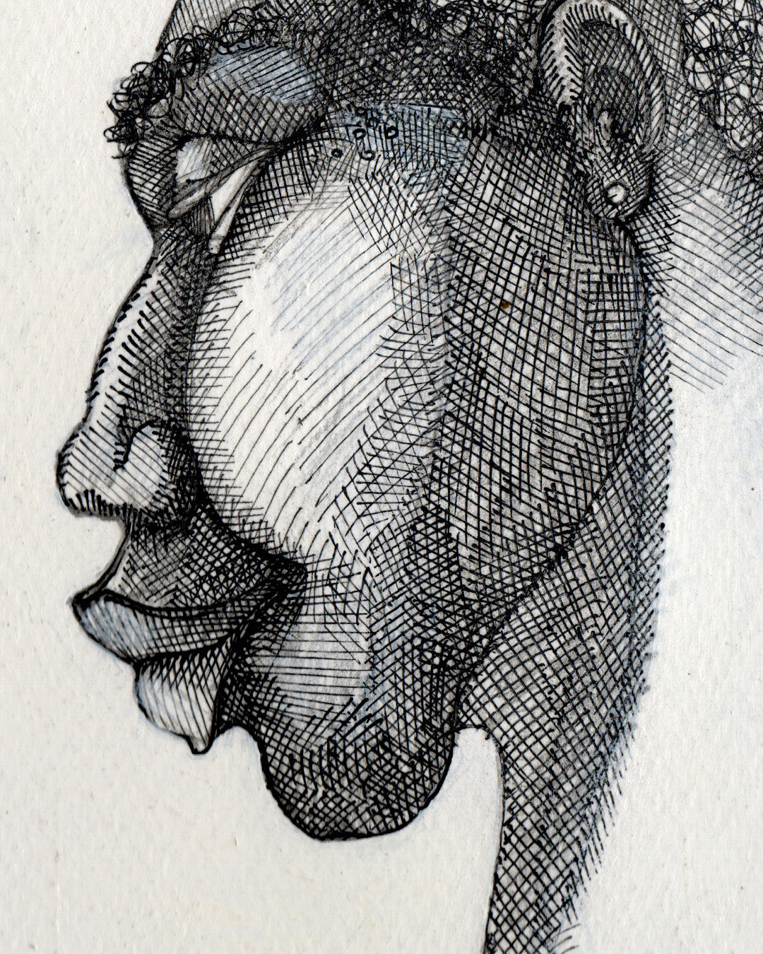 Block Profile by Charles A. Bibbs — Detail