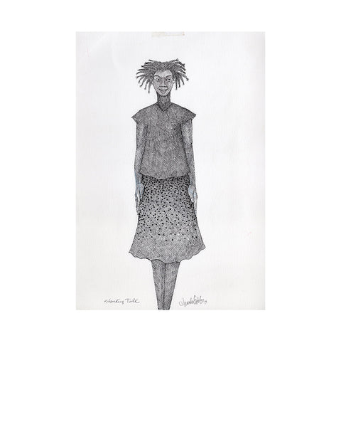 Standing Tall — original artwork by Charles A. Bibbs