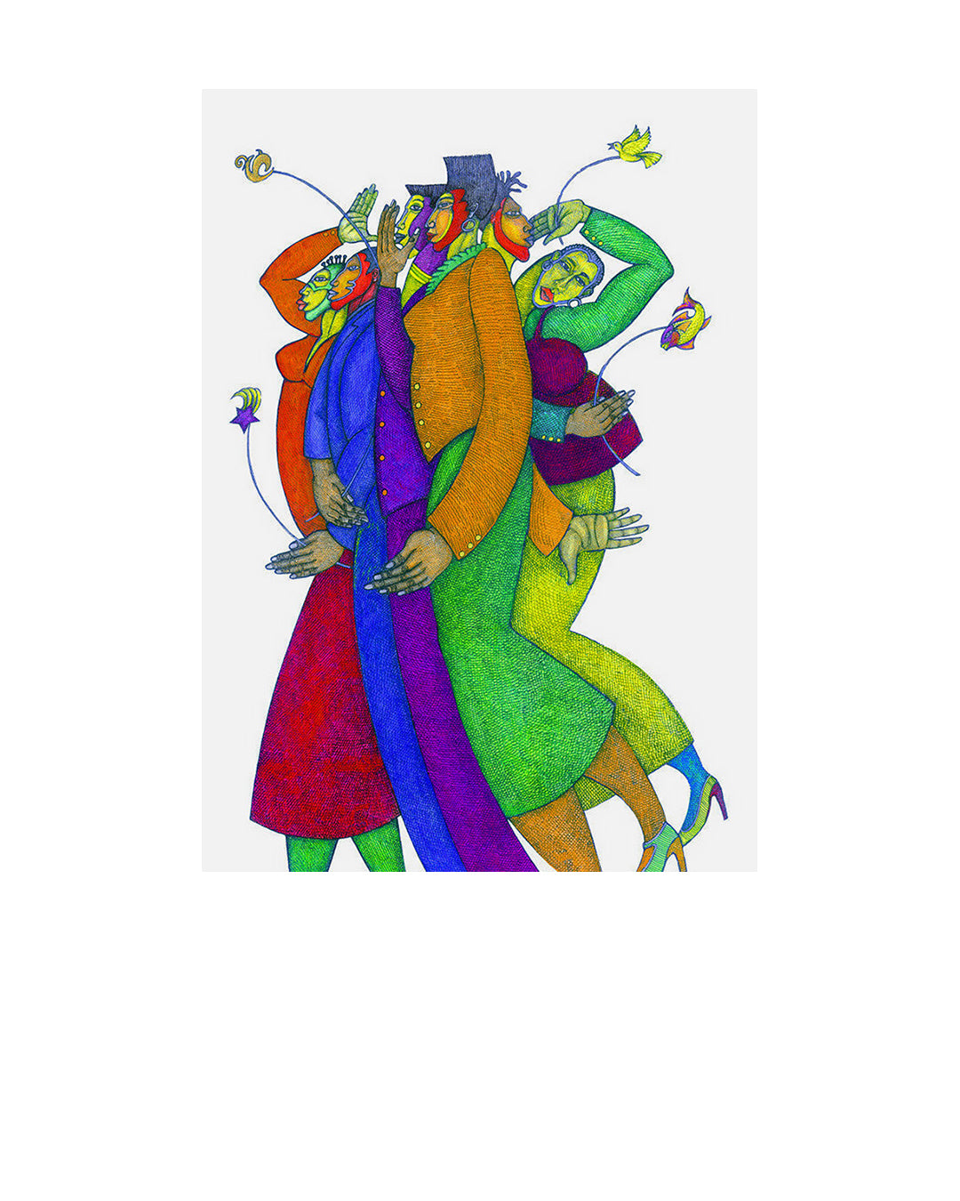 Diversity 2 — original artwork by Charles A. Bibbs