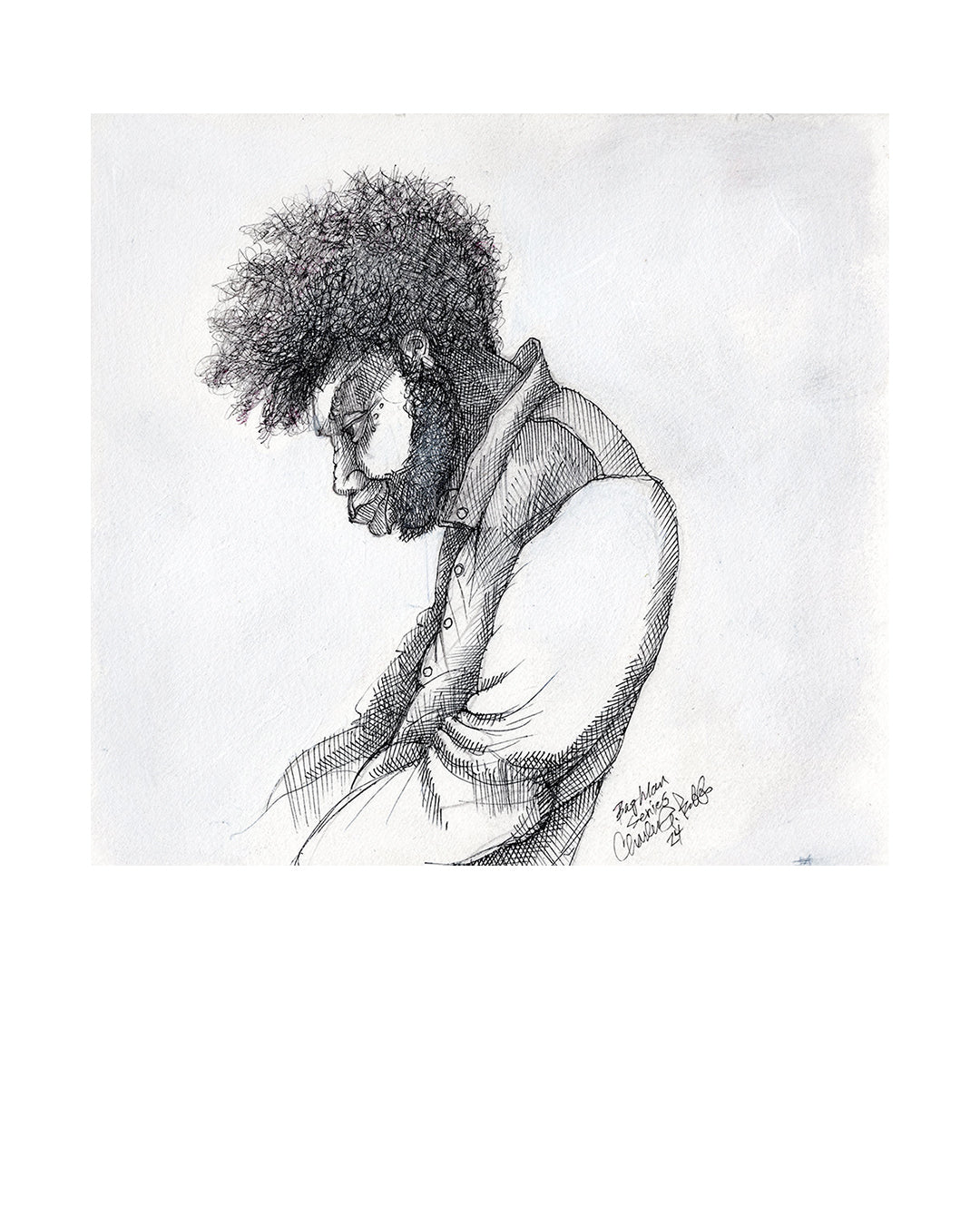 Bagman Series - 1 — original artwork by Charles A. Bibbs