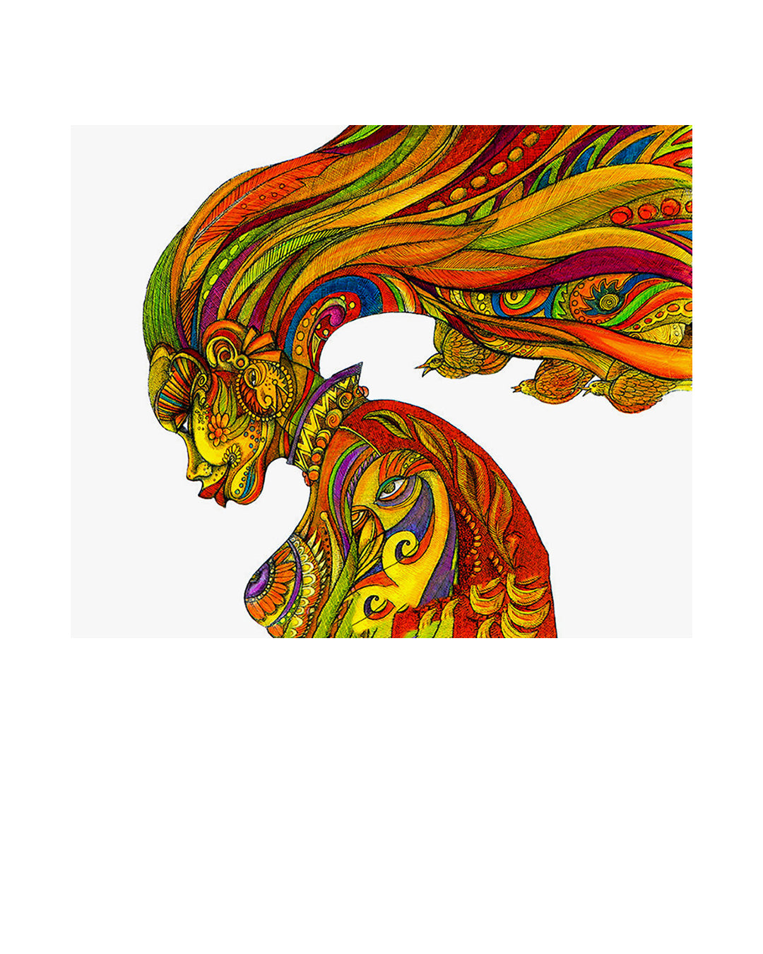 Adorning Glory II — original artwork by Charles A. Bibbs
