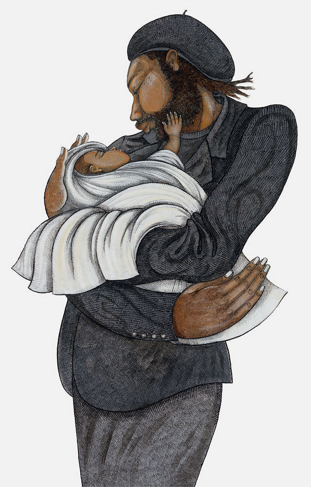 Detail of Black Love by Charles A. Bibbs