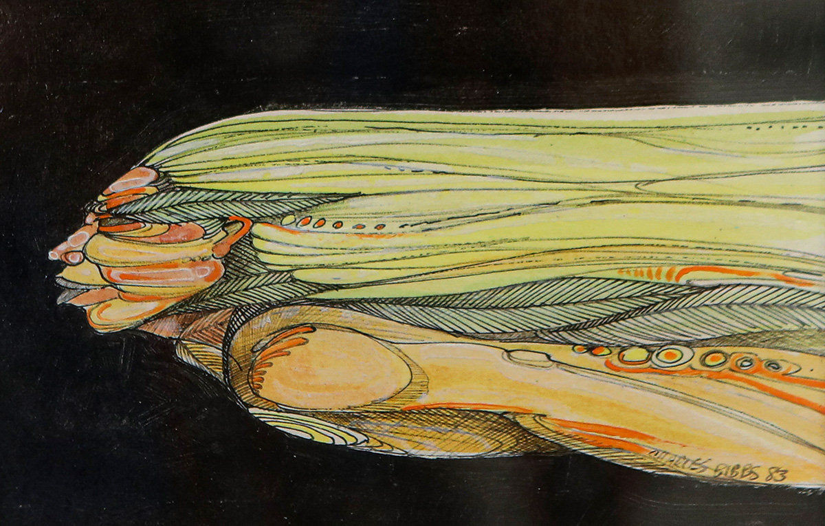 Detail of Small Windface Series II by Charles A. Bibbs