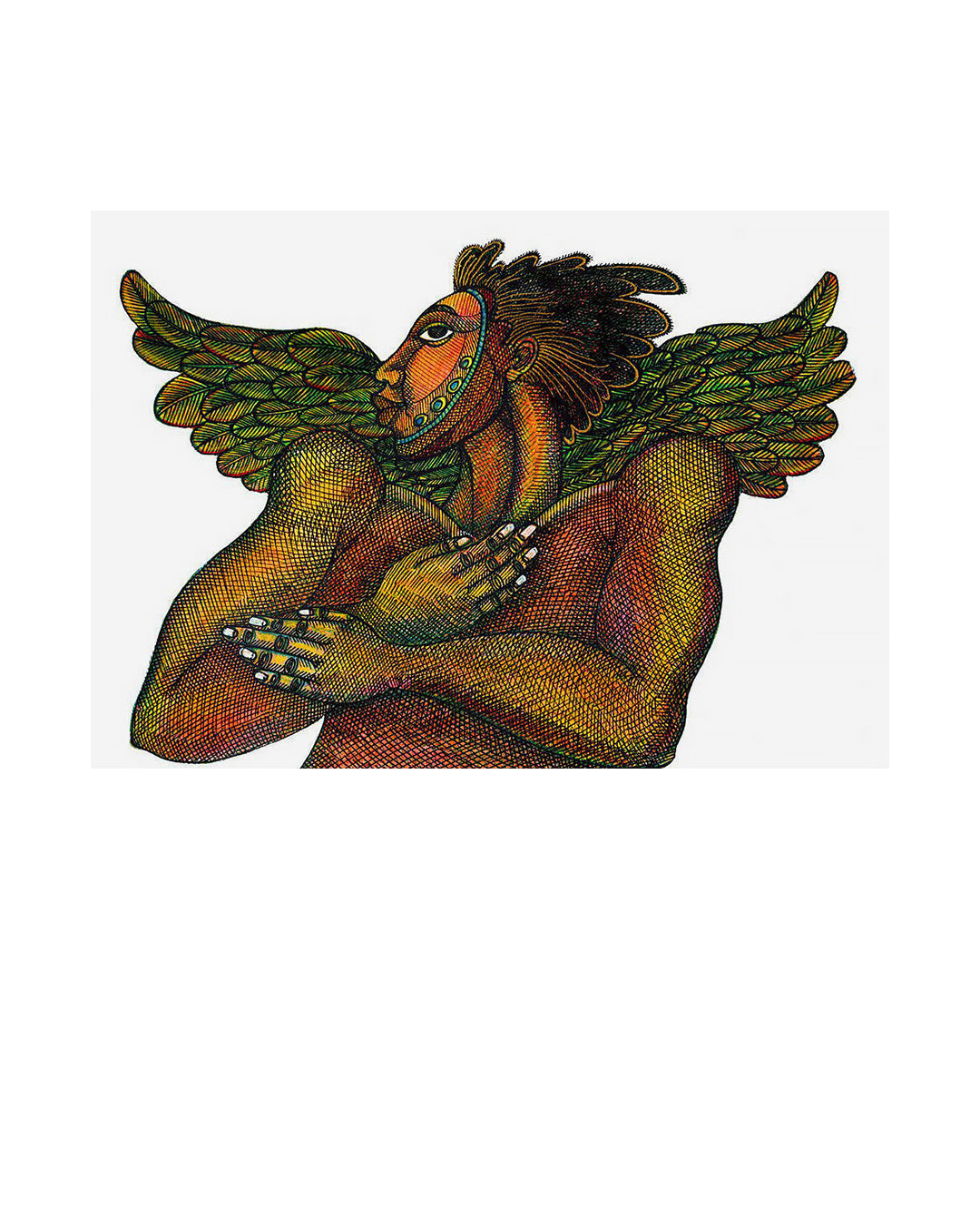 Man Angel — original artwork by Charles A. Bibbs
