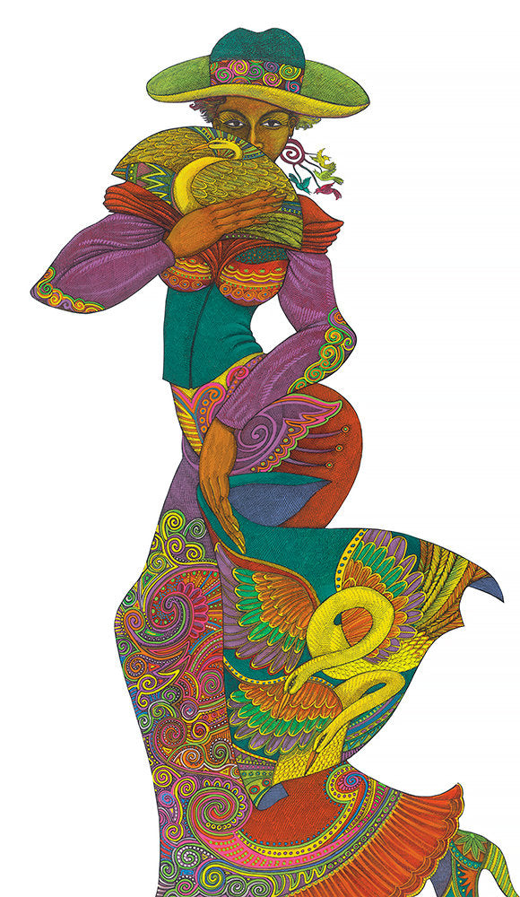 Detail of Rhythms Of Color by Charles A. Bibbs